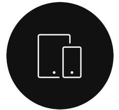 Mobile app development logo
